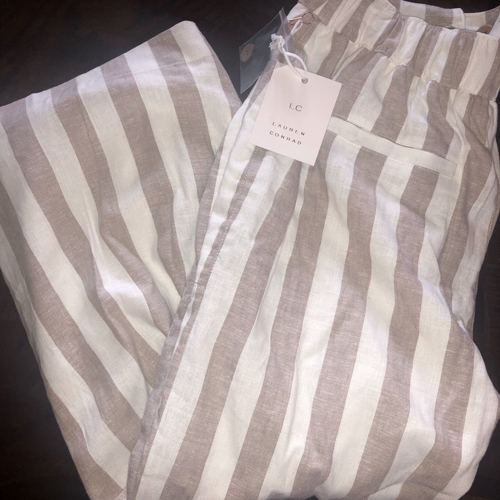 LC wide leg capris pant